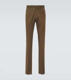 Zegna Cotton-blend chinos