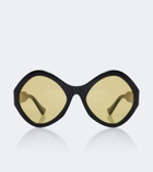Valentino L'8 VLogo round sunglasses