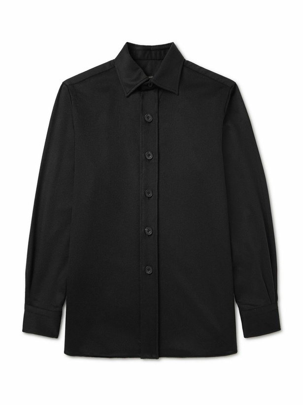 Photo: Rubinacci - Cashmere Shirt - Black