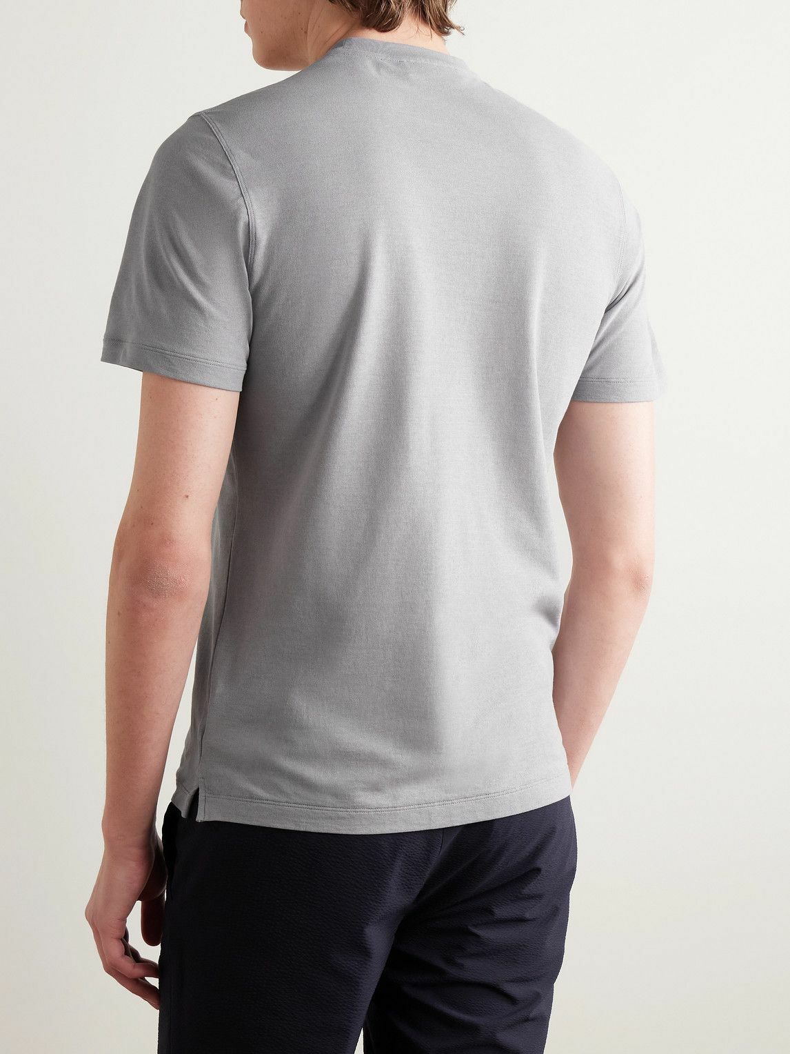Incotex - Slim-Fit IceCotton T-Shirt - Gray