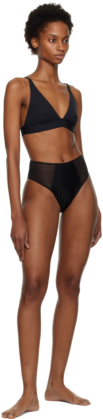 Wolford Black Paneled Briefs Wolford