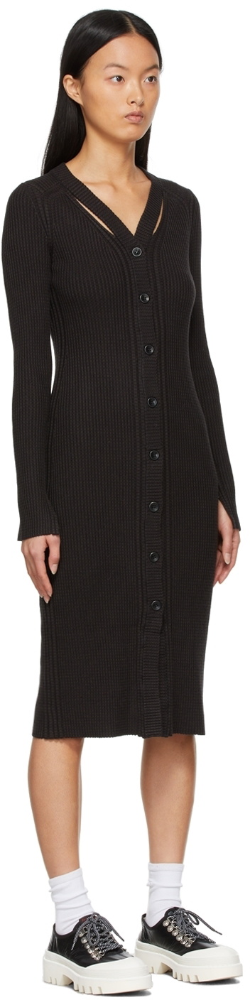 Proenza Schouler Brown Proenza Schouler White Label Rib Knit