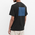 Goldwin Men's Graphic T-Shirt in Black/Smoke Blue