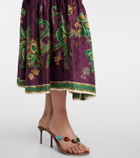 Alémais Ruthie floral shirt dress