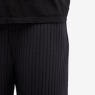 DONNI. Women's Sweater Rib Simple Pants in Jet