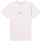 Bisous Skateboards Women's No Time For Romance T-Shirt in Light Pink