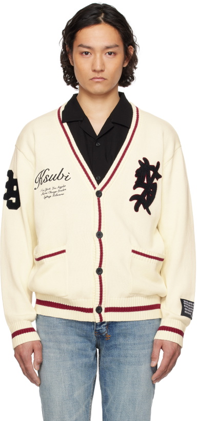 Photo: Ksubi Off-White Playoff Cardigan