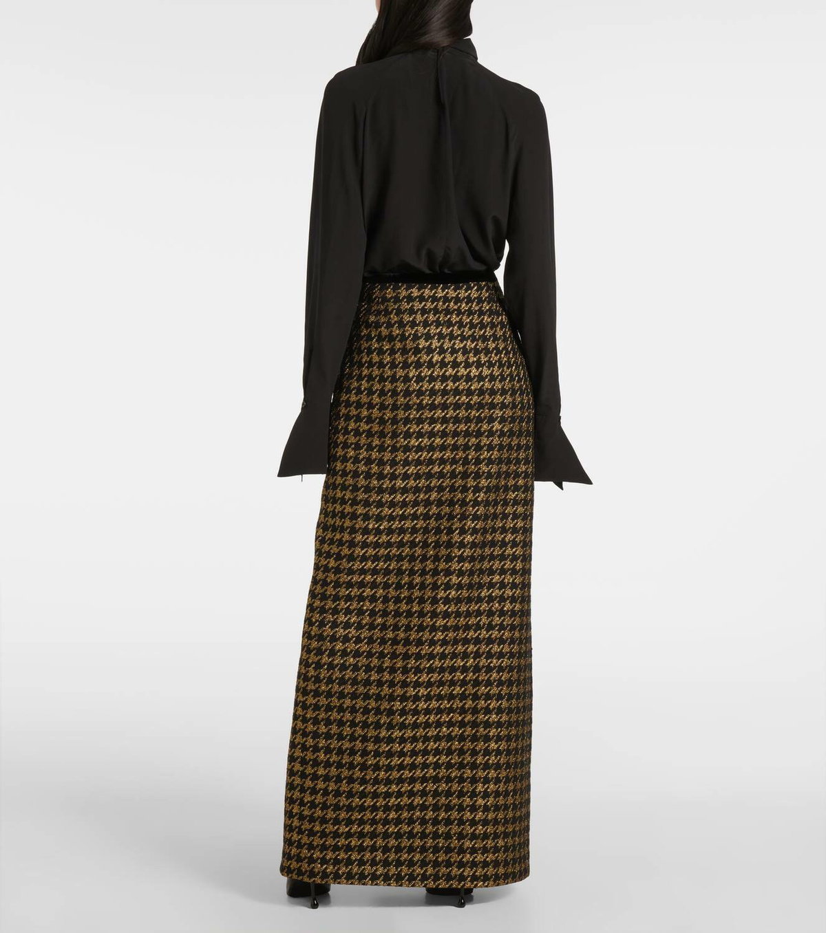 NINA RICCI ニナリッチ スカート 25 Peplum maxi skirt1016365 Nina Ricci Cutline Mermaid Peplum Skirt | Red | FARFETCH