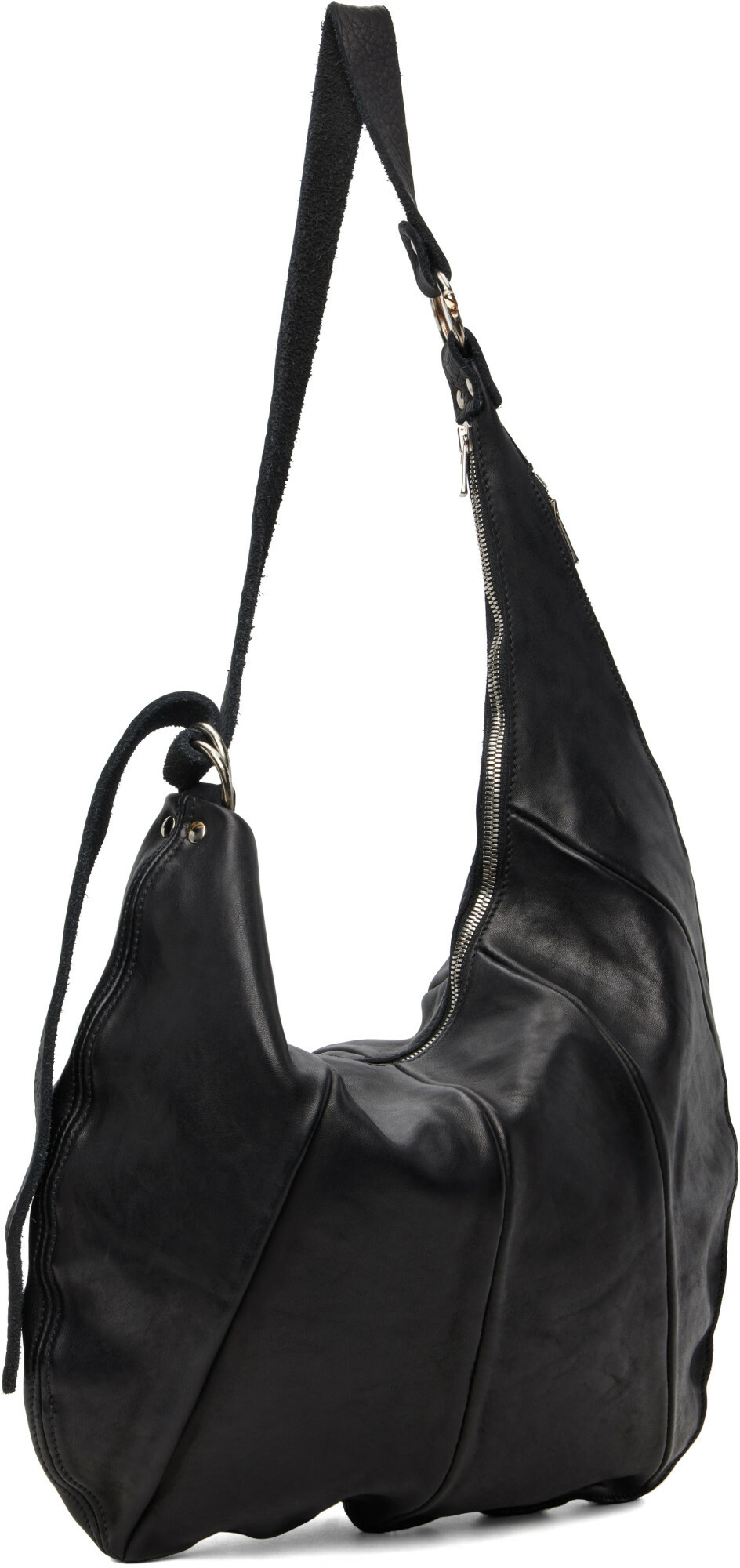 Guidi Black Leather Bag