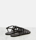 Loewe Paula's Ibiza Petal Anagram leather sandals