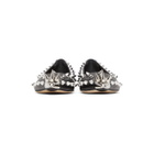 Alexander McQueen Black Punk Stud Ballerina Flats