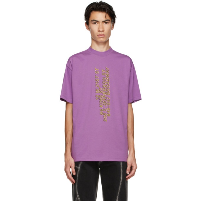 Photo: Honey Fucking Dijon Purple Address T-Shirt