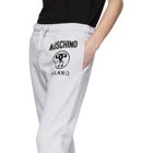 Moschino Grey Logo Lounge Pants