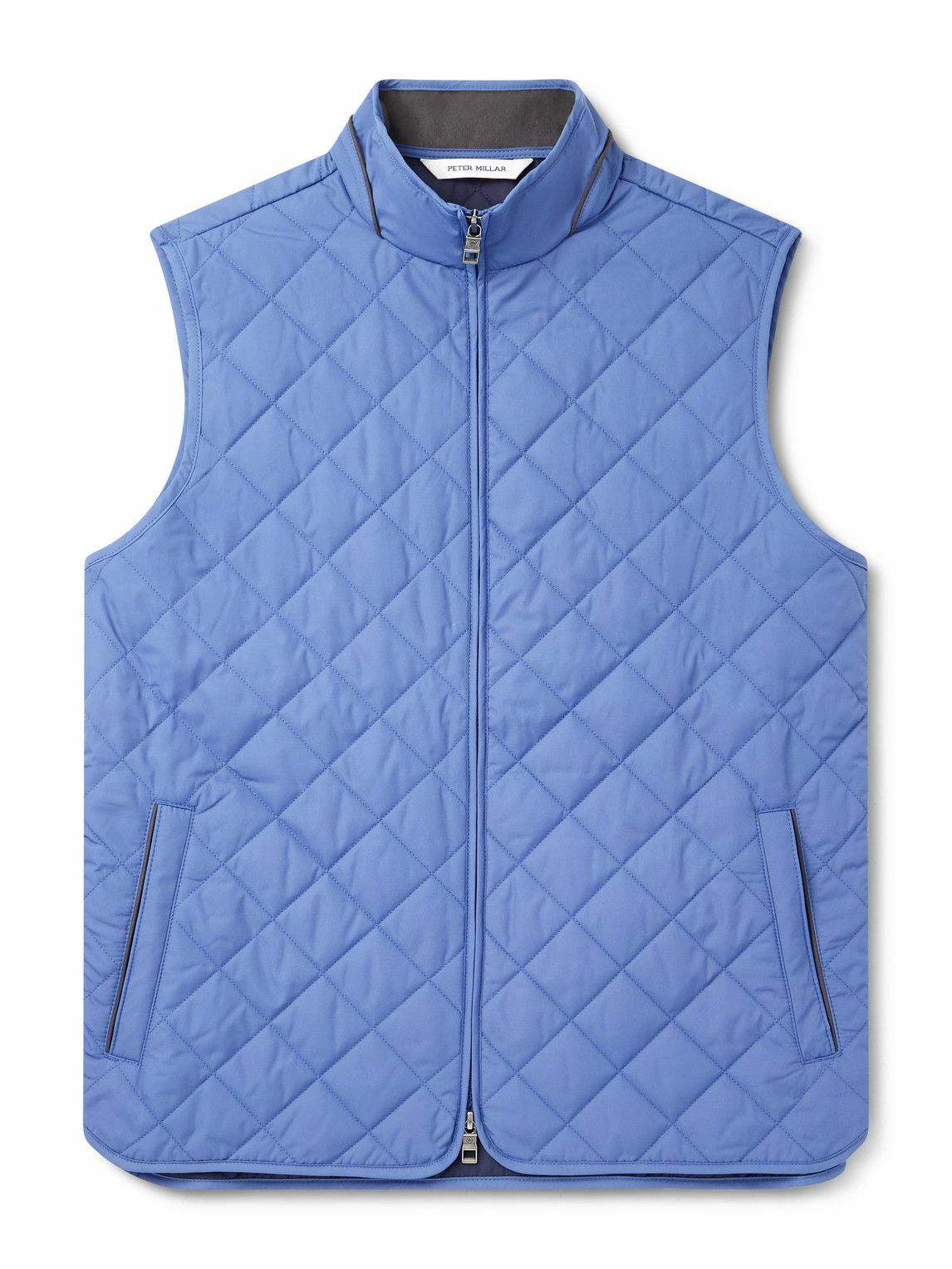 Peter Millar - Essex Quilted Padded Recycled-Shell Gilet - Blue
