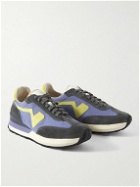 Visvim - FKT Runner Suede and Leather-Trimmed Nylon-Blend Sneakers - Purple