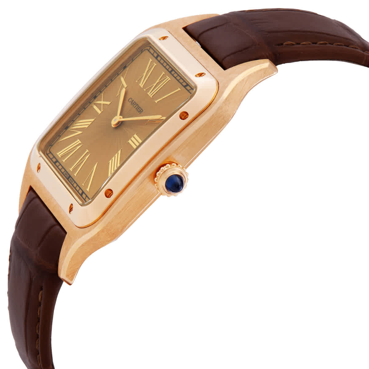 Cartier Santos-Dumont XL Hand Wind Mens Watch WGSA0111