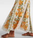 Farm Rio Tropical Lightness cotton maxi dress