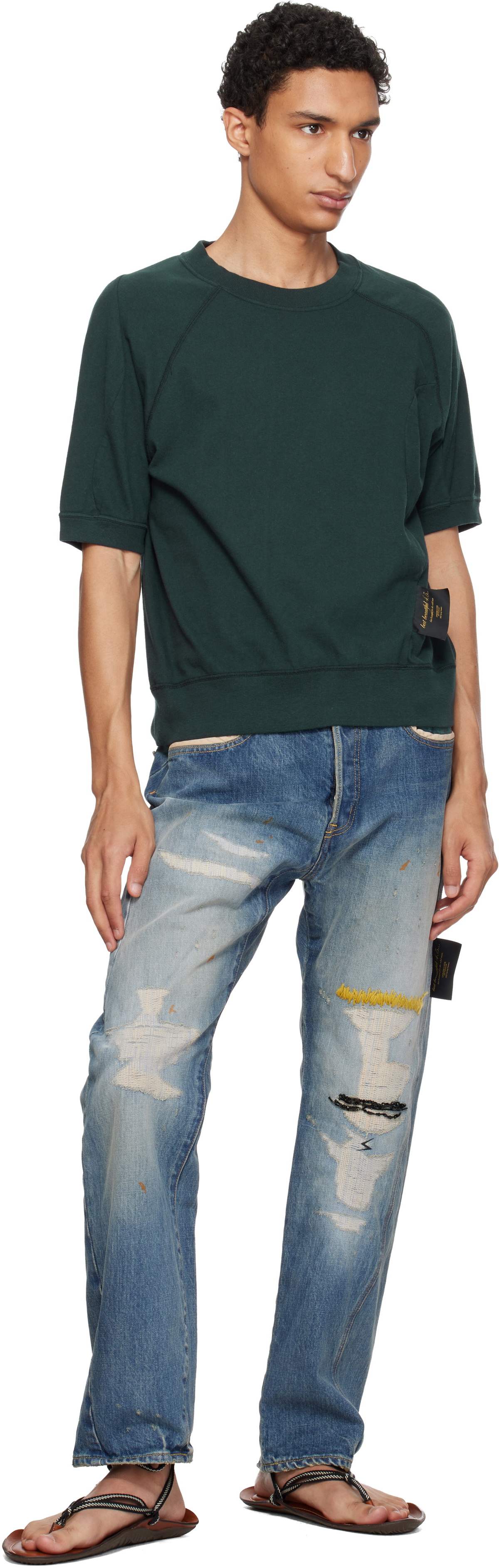 UNDERCOVER Green UC1F4809-1 T-shirt