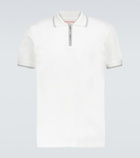 Orlebar Brown - Jarrett zipped cotton polo shirt