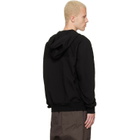 Rick Owens Black Tower Windbreaker Hoodie