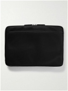 Mulberry - Leather-Trimmed Nylon Laptop Case