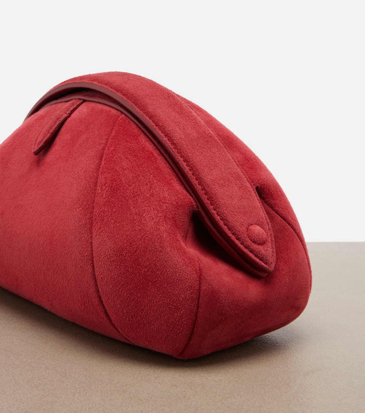 Alaïa Purse Small suede clutch