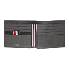 Thom Browne Grey Striped Bifold Wallet