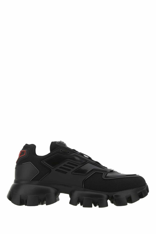 Photo: Prada Black Fabric And Rubber Cloudburst Thunder Sneakers