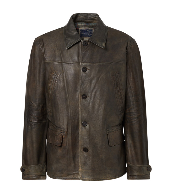 Photo: RRL Leather jacket