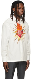 Lanvin White Graphic Shirt