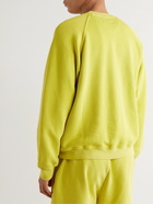 Les Tien - Garment-Dyed Cotton-Jersey Sweatshirt - Yellow