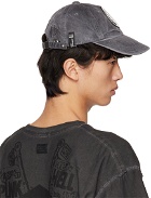 99% IS Gray Our Faith Patch Washed Cap
