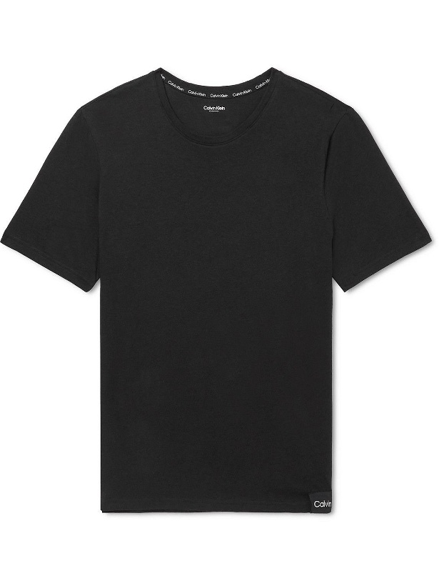 Photo: Calvin Klein Underwear - Cotton and Lyocell-Blend Jersey T-Shirt - Black