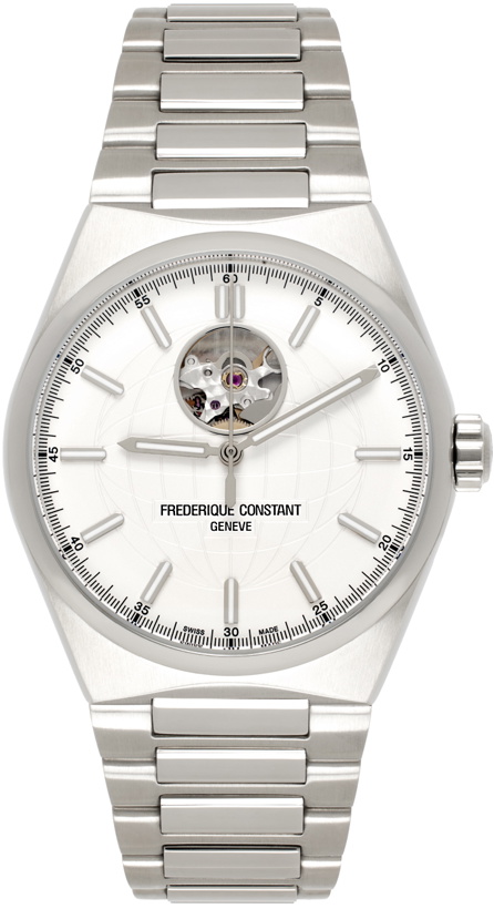Photo: Frédérique Constant Silver Highlife Heart Beat Automatic Watch