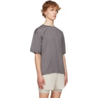 Satisfy Gray AuraLite Pleated Running T‑shirt