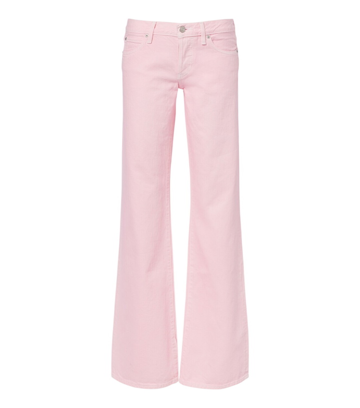 Photo: Frame Gray wide-leg jeans
