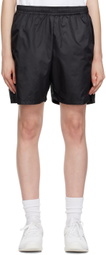 Palmes Black Middle Shorts