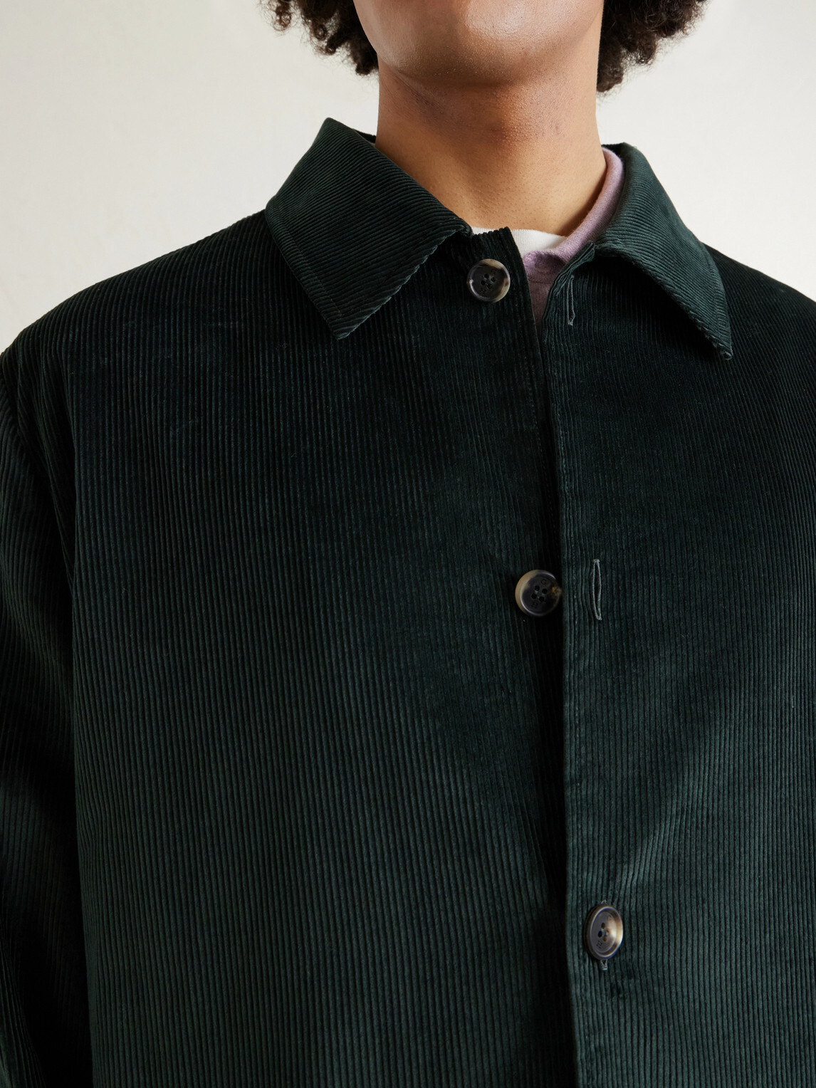 Gabriela Hearst - Javier Cotton-Corduroy Overshirt - Green