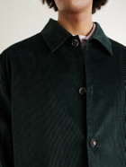 Gabriela Hearst - Javier Cotton-Corduroy Overshirt - Green