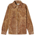 A Kind of Guise Women's Alva Pailsley Corduroy Shirt in Paisley Corduroy