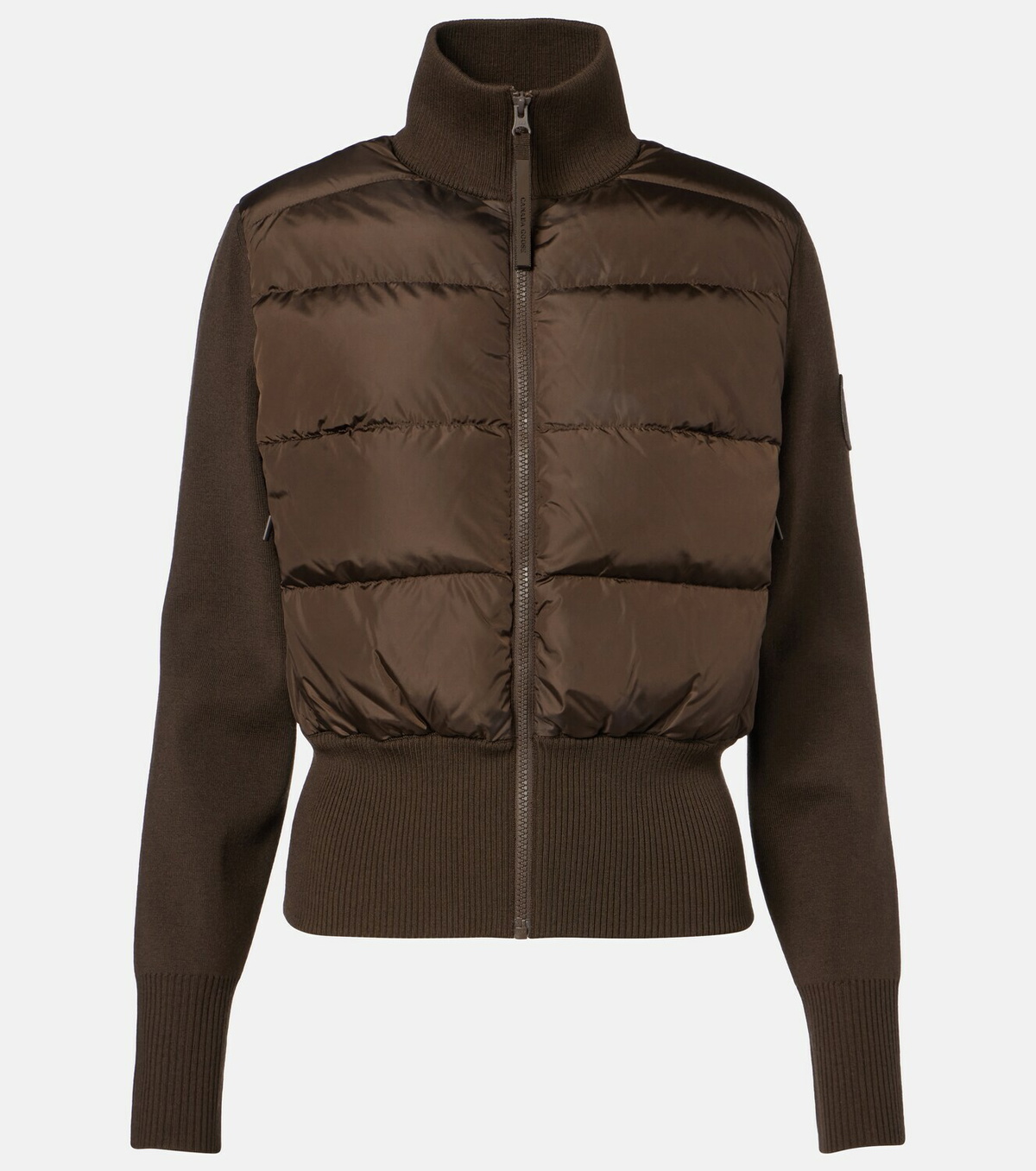 Canada Goose HyBridge® wool-blend down jacket