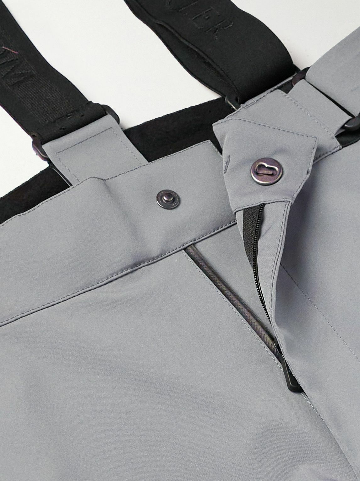 Moncler Grenoble - Colour-Block Padded Ski Pants - Gray