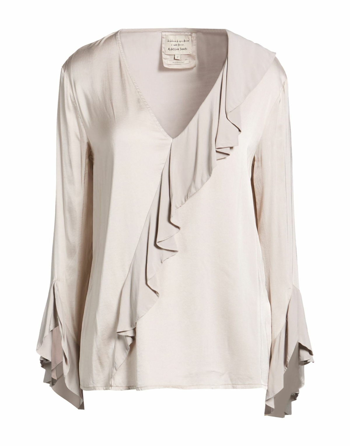 Alessia Santi Womens Top in Beige
