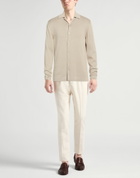 Agnona Mens Shirt Taupe
