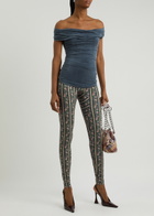 Vivienne Westwood Floral-print Stretch-jersey Leggings Multicoloured