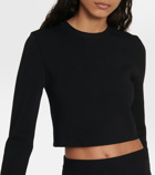 JW Anderson Ruffled cropped sweater