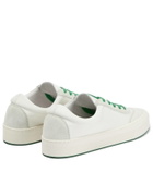 The Row Marley suede-paneled leather sneakers