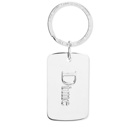 Dime Men's Classic Keychain in Silver