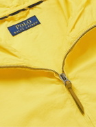 Polo Ralph Lauren - Logo-Embroidered Cotton Hooded Jacket - Yellow
