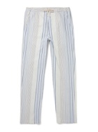 OLIVER SPENCER LOUNGEWEAR - Westcliffe Organic Cotton Pyjama Trousers - Blue